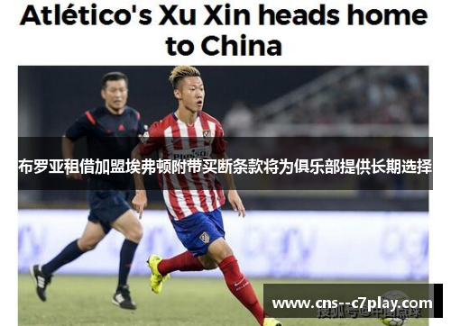 布罗亚租借加盟埃弗顿附带买断条款将为俱乐部提供长期选择